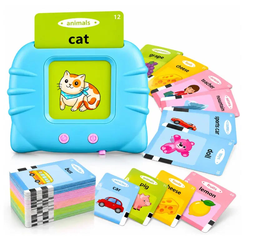 Talking Flashcard Learning Toy 224 Words Rechargeable Educational Language (Pack of 1)